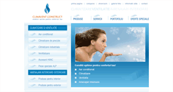 Desktop Screenshot of climavent-construct.ro